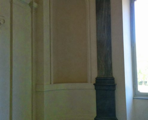 Arte Restauro scalone monumentale Torino 4